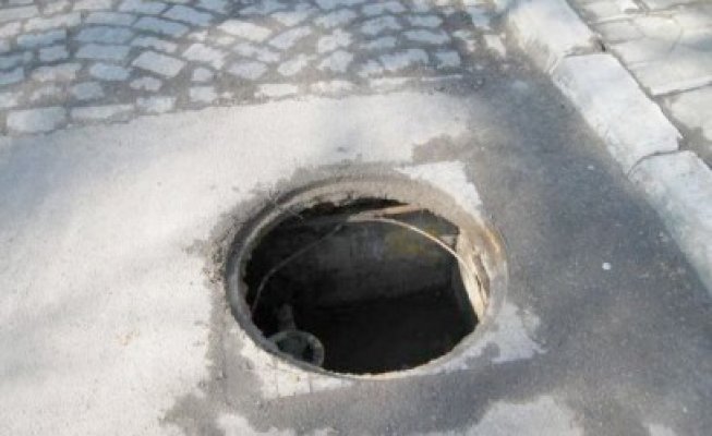Pompierii, chemaţi să salveze un câine căzut într-o canalizare, la Mangalia